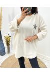 FLUWELEN SWEATSHIRT ETOILE AW610 BEIGE