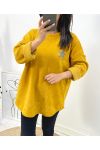 VELVET SWEATSHIRT ETOILE AW610 MUSTARD