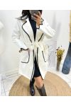 WHITE AW780 EMBROIDERY COATS