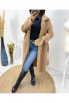 LONG 2-POCKET COAT AW800 CAMEL