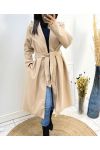 CAPPOTTO LUNGO 2 TASCHE AW800 BEIGE