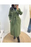 LONG TRENCH COAT AW839 GREEN