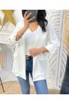 CHAQUETA LIGERA PE981 BLANCO