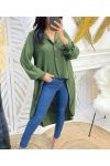 ASYMETRIC TUNIC PE963 MILITARY GREEN