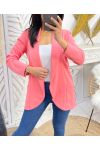 BLAZER JACKET 2 POCKETS PE975 PINK