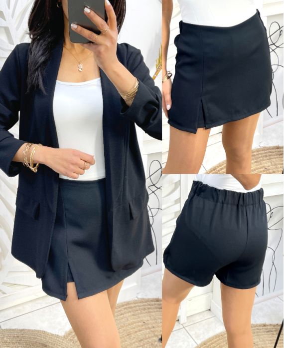 PACK 3 SHORT SKIRTS M L SS99 BLACK