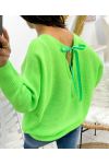 MAGLIA FANTASIA NODI PE109 VERDE NEON