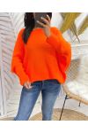 MAGLIA FANTASIA NODI SS109 ARANCIO