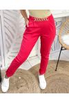 PACK 4 KETTINGBROEK S-M-L-XL SS131 ROOD