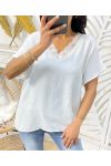 FLUID LACE TOP PE276 WHITE