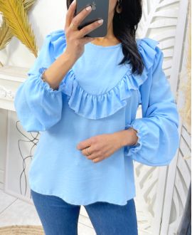 TOP FROUFROU PE185 BLEU CIEL