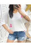 TRICOT SLEUR SS387 WHITE