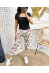 PRINTED COTTON JOGG PANTS 2 POCKETS PE1075-11