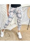 PRINTED COTTON JOGG PANTS 2 POCKETS PE1075-5