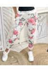 PRINTED COTTON JOGG PANTS 2 POCKETS PE1075-3