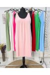 VESTIDO OVERSIZE BORDADO ESPALDA PE815 ROSA