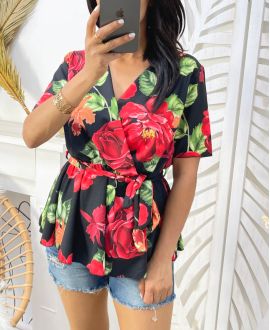 TOP PRINTS BLUME PE1272I1 SCHWARZ