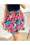 PRINTED SHORT SKIRT 1162I2 BLACK