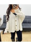 SOFT AH250002 BEIGE KNIT CARDIGAN