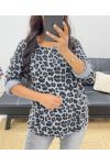 PRINTED SWEATER AH250041 GREY