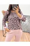 PRINTED SWEATER AH250041 PINK