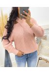 MAGLIONE AH250125 ROSA