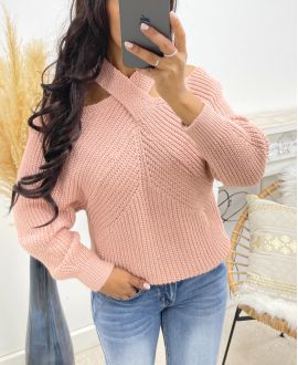 CROSSBODY-PULLOVER AH250125 PINK