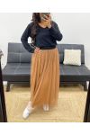 LONG TULLE AH250067 CAMEL SKIRTS