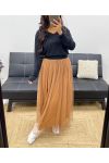 LONG TULLE AH250067 CAMEL SKIRTS