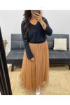 LONG TULLE AH250067 CAMEL SKIRTS