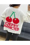 CHALECO CHERRY ADDICTED AH250160 BLANCO