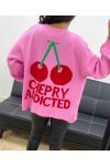 CHERRY ADDICTED AH250160 PINK VEST