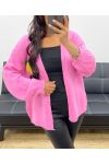 LIMONCELLO AH250179 PINK CARDIGAN