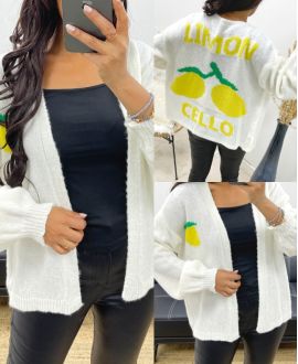 GILET LIMONCELLO AH250179 ECRU