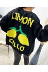 GILET LIMONCELLO AH250179 NOIR