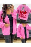 ADICTA A LA CEREZA AH250160 PINK VEST