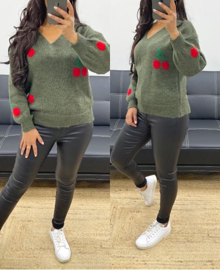 CHERRY AH250240 MILITARY SWEATER