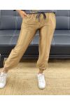 WOOL PANTS AH250337 CAMEL