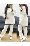 PULLOVER + STRICKHOSE SET AH250346 BEIGE