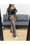 SET MIT ANIMAL-PRINT AH250324 BEIGE LEOPARD