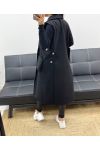 SLEEVELESS COAT AH250095 BLACK