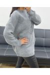 JERSEY OVERSIZE HEART AH250422 GRIS