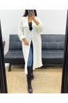 LONG AH250866 WHITE CARDIGAN