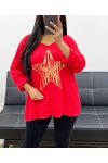 RED STAR BEFLOCKUNG PULLOVER AH250948