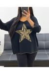 BLACK STAR BEFLOCKUNG PULLOVER AH250948