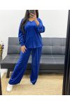 BLUE AH250502 VELVET SET