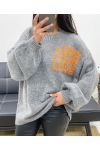 LOVE LOVE LOVE PULLOVER AH250530 GRAU