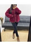 MOUMOUTE WOLLJACKE DETAILS LEO AH250550 BORDEAUX