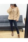 MOUMOUTE WOOL JACKET DETAILS LEO AH250550 BEIGE