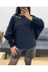 3-STAR SWEATER AH250691 BLACK